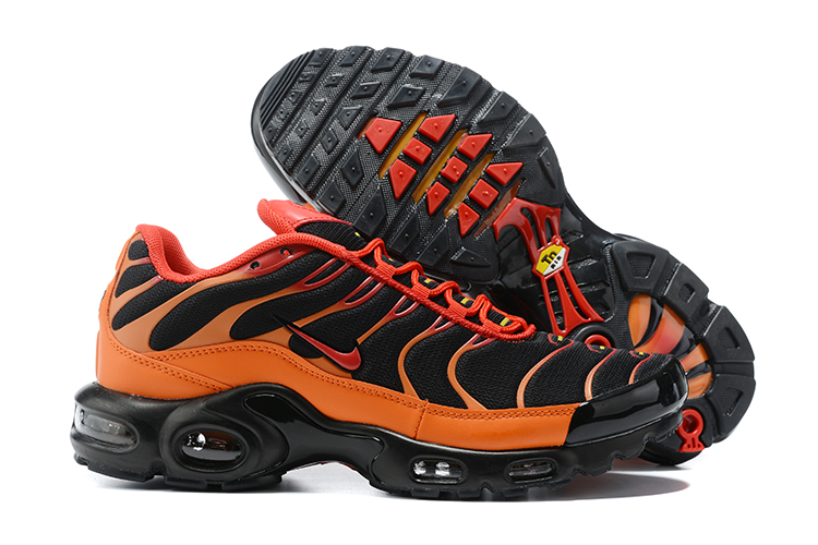 2021 Nike Air Max Plus LX Black Orange Red